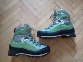 SCARPA goretex turisticke topanky VIBRAM velkost 39,5 - 11