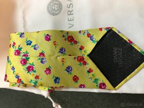 GIANNI VERSACE originál pánska kravata 100%silk - 11