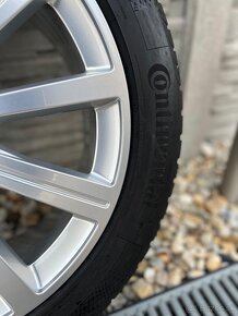 5x112 R19 Original Audi disky + 225/50R19 zimné pneumatiky - 11