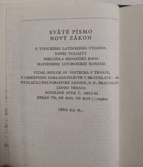 Sväté písmo - Nový zákon 1986 - 11