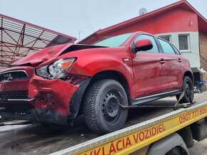 Rozpredám na ND Mitsubishi ASX 1.6i 86kw kód motora: 4A92 - 11