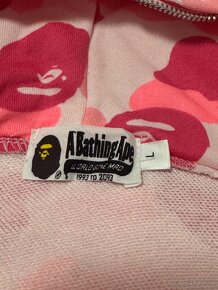 Bape Shark Hoodie Mikina Pink - 11