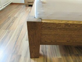 Masívna dubová posteľ Elegant + 2 stolíky zdarma od 730€ - 11