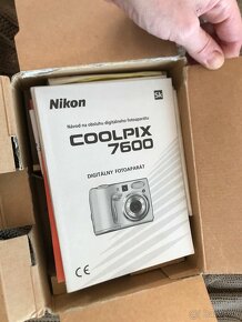 NIKON COOLPIX 7600 este v povodnom baleni aj s obalom gratis - 11