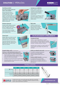 Predám polygrafickú rezačku KEENCUT EVOLUTION E2 - 11
