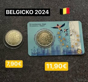 Euromince - pamätné dvojeurové mince Belgicko - 11