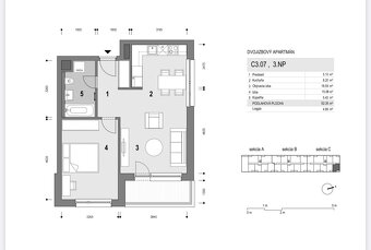 Krásny a moderný zariadený 2izb apartmán v novostavbe BAZOVA - 11