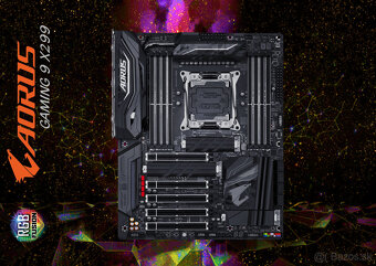 GIGABYTE X299 AORUS Gaming 9/CPU i9 7900X/Aorus Liquid Cool - 11