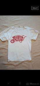 Bavlnené tričká s vtipnými nápismi rôzne veľkosti - 11