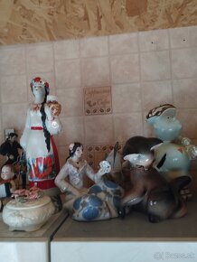 Soška, sošky royal dux porcelan - 11