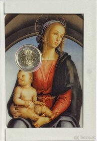 2 Euro pamatne mince San Marino - original vo foldroch - 11