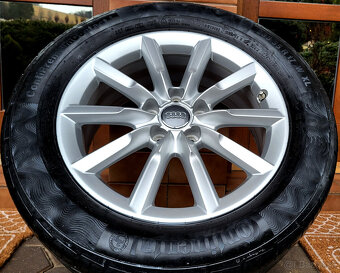 alu R17 5x112, letné pneu 235/55, orig. Audi Q3 + VW Tiguan - 11