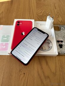 iPhone 11 128 gb Red product - komplet príslušenstvo, záruka - 11