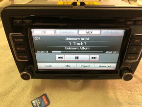 original vw autoradio DAB rcd510 rcd 510 sharan polo - 11