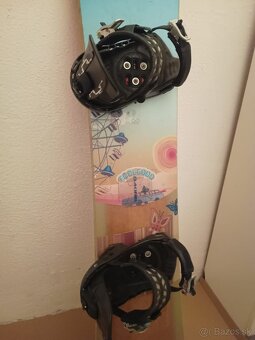 159 cm damsky snowboard BURTON + viazanie Salomon - 11