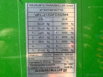 SCHWARZMÜLLER - WALKINGFLOOR 90m3 r.2015/2844/ - 11