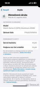 Apple Watch 9 45 Starlight (záruka:12.8.2025,batéria:100%) - 11