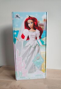 Ariel bábika svadobné šaty, original DISNEY classic doll - 11