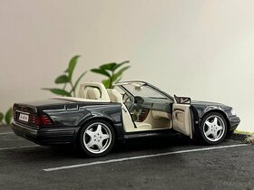 1:18 Mercedes-Benz SL600 V12 (R129) Black - AUTOart - 11