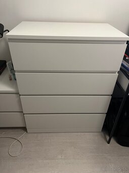 Ikea Malm nočné stolíky a komoda - 11