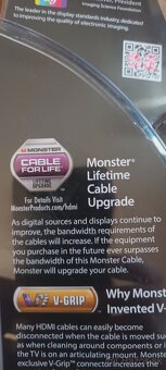 Monster Cable HDMI UltraHD Black Platinum - 15m - 11