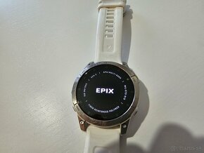 Predám Garmin Epix Gen 2 Titanium/Carrera White Band – 100% - 11