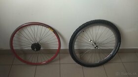 Predám Jazdené pneumatiky 26" na bicykel 3 eur/ks a duše po - 11