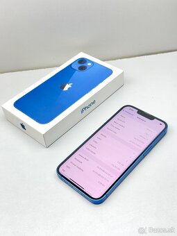 iPhone 13 BLUE ORIGINÁL STAV - 11