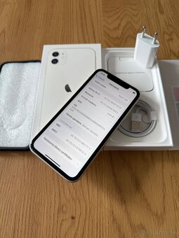 iPhone 11 64 gb White - komplet príslušenstvo, záruka - 11