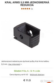 PCP Vzduchovka Kral Arms Puncher Ekinoks 5,5mm - 11