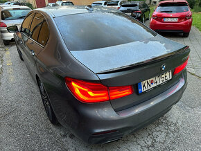 Lipo spoiler kridlo na kufor pre BMW rada 5 G30 F10 F90 - 11