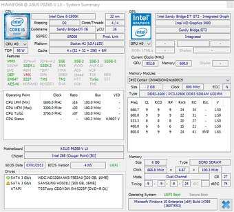 PC Intel Core i5-2500K 3,3 GHz; RAM 6 Gb; HDD 820 Gb - 11