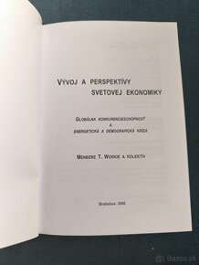 Matematika, Vývoj a perspektívy svetovej ekonomiky - 11