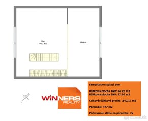 Predaj 4-izb. 142m2 ZRUBOVÝ RD novostavba, 477m2 pozemok, Ma - 11