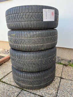 Originálne 19 alu disky na Jaguar so zimnými pneu Pirelli - 11