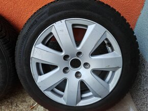 org. Alu disky 5x112 R16 s pneu 205/55 R16 - 11