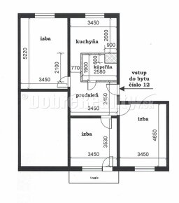 PREDAJ: Skvelý 3 izbový byt so znaleckým posudkom, 72 m2, Zv - 11