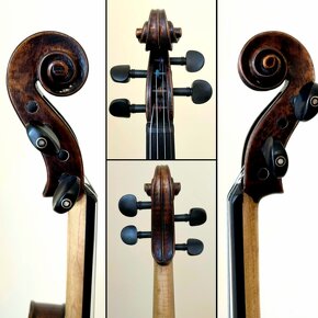 husle 4/4 model Stradivari ( cherry oil) - 11