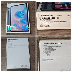 Samsung Tab S6 (nie lite), super stav, obal s klavesnicou - 11