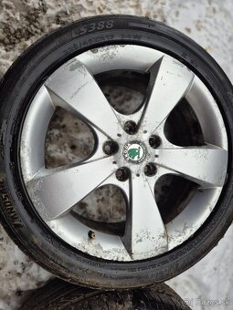 Predám elektróny 5x112r17 originál Škoda VW GROUP - 11