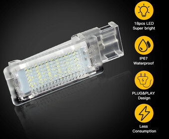 LED osvetlenie nôh - ŠKODA / VOLKSWAGEN / AUDI / SEAT - 11