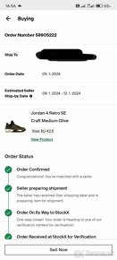 Jordan 4 Retro SE Craft Medium Olive 42,5 - 11