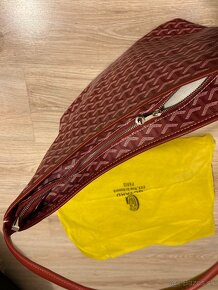 Goyard kabelka Bohéme Hobo - burgundy (GO2) - 11