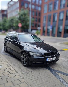 BMW 330D Touring E91 - Black, Navi Pro, Manual 6st. RWD - 11