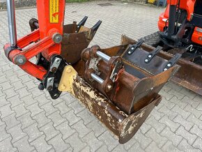 Minibager minirypadlo KUBOTA KX61-3 , JCB Takeuchi Yanmar - 11