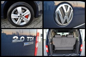 VW CADDY 2.0 TDI BLUEMOTION, 7-MIESTNE, ALU R16, ŤAŽNÉ,FÓLIE - 11