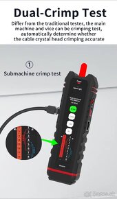 tester na opticke kable, RJ45, detekcia kablov - 11