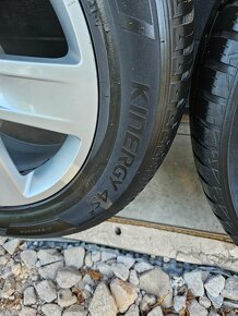 Alu Disky AUDI 5x112+ Celoročné PNEU 225/55 R16 Hankook - 11