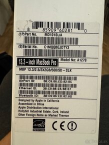 Apple Macbook Pro 13,3" mid 2012 i5 12GB RAM 480GB SSD - 11