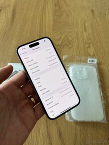 iPhone 14 Pro 128 gb Deep Purple - nepoužívaný, záruka - 11